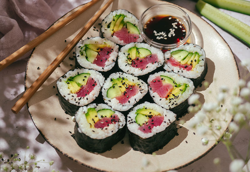 easy shrimp sushi recipe