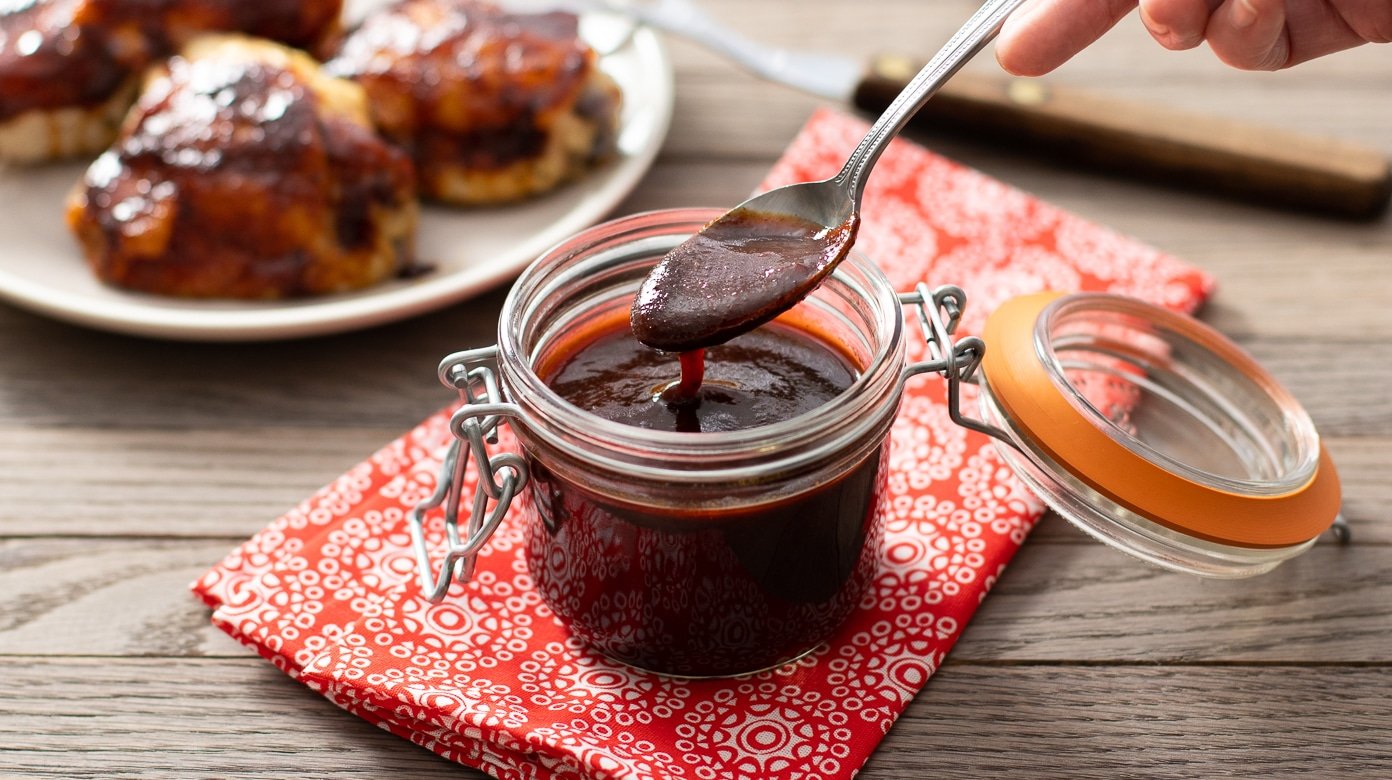 how to make blueberry bbq sauce