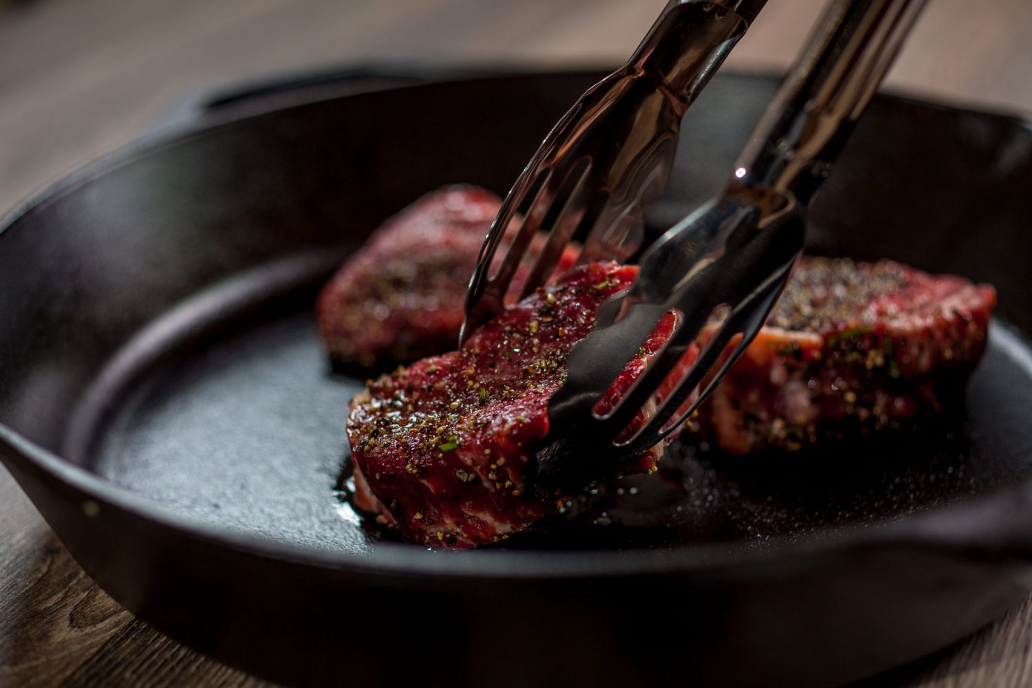 how long to cook carne asada on cast iron skillet