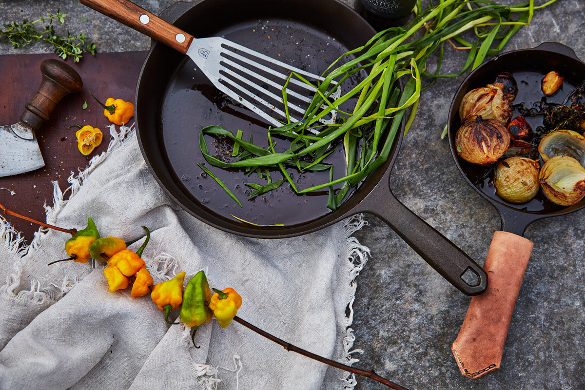 how long to cook carne asada in cast iron skillet