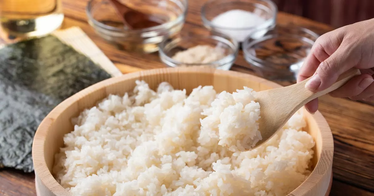 how to rinse sushi rice
