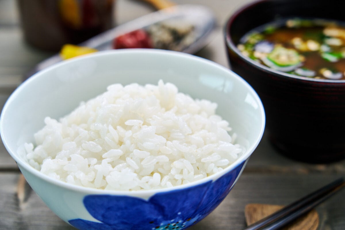 sushi rice grain size