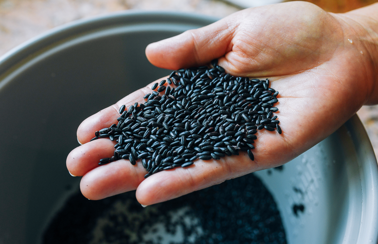 black rice in korean cuisine