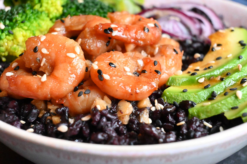black rice sushi ideas