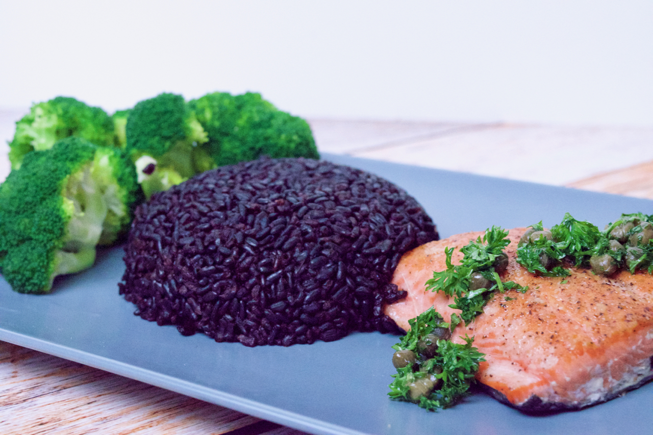 black rice meal replacement