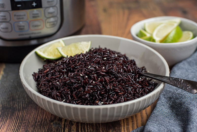 black rice and turmeric combo