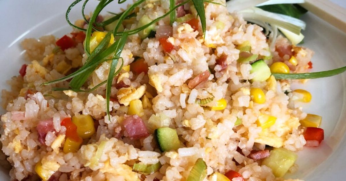 leftover rice stir fry