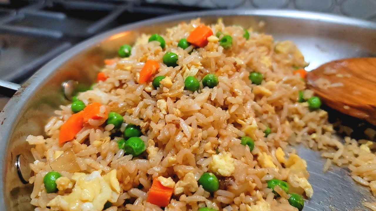 leftover rice with vegetables