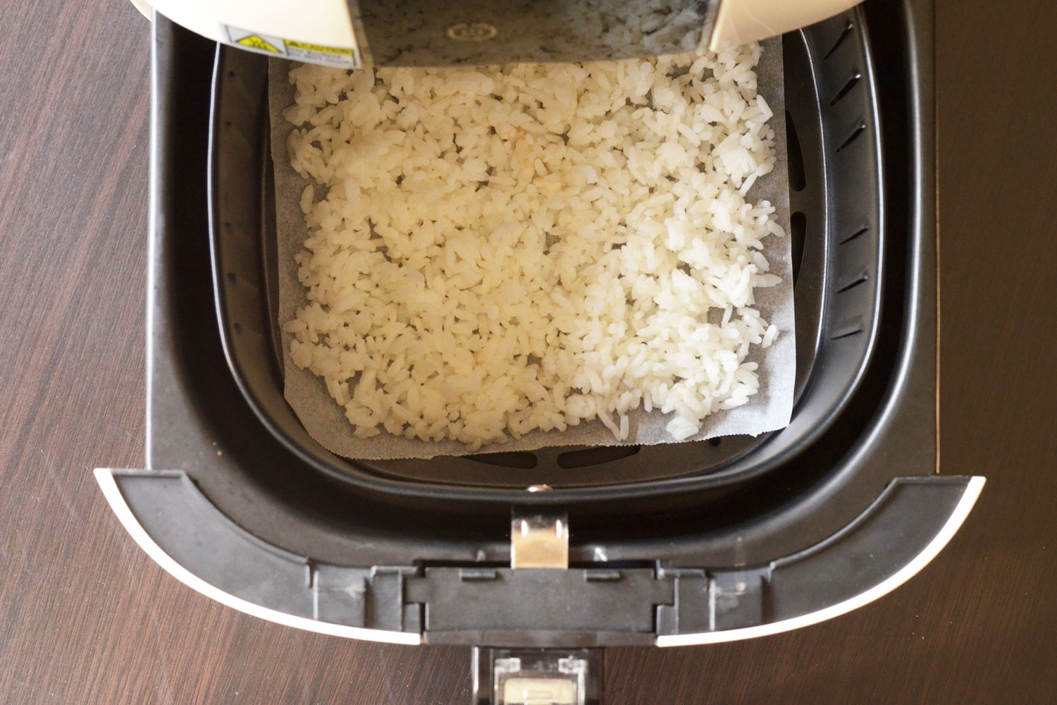 meal prep with rice cooker