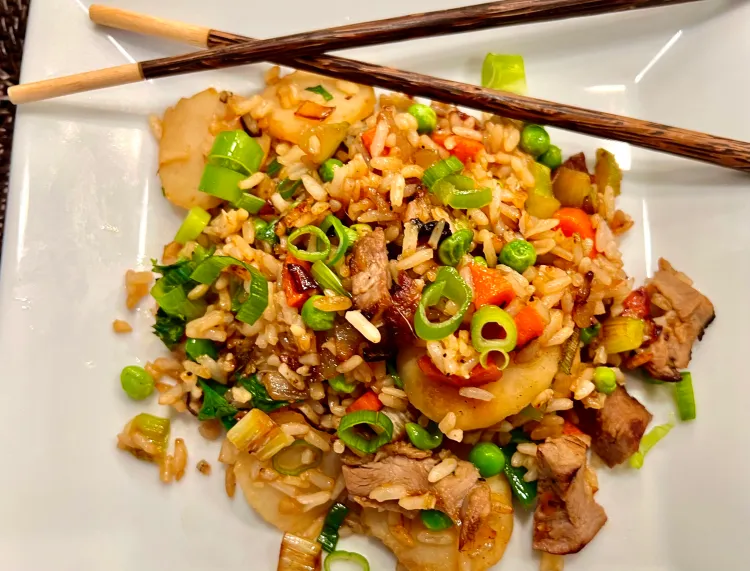 duck fried rice recipe Duck Fried Rice Recipe with Bold, Rich Taste