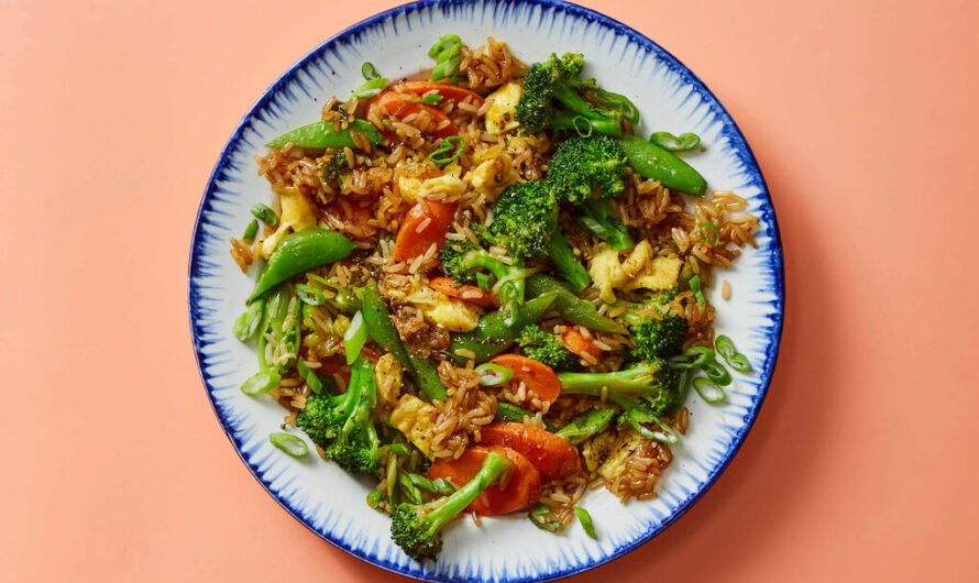 Fried Rice with Broccoli and Carrots Recipe Nutritious