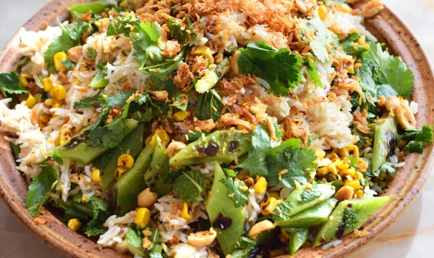 Peanut Fried Rice Recipe Creamy and Flavorful